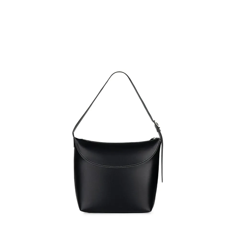 Le Elody - Sac fourre-tout en cuir vegan noir
