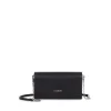 Le Felicia - Sac à main 2-en-1 en cuir vegan noir