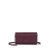 Le Felicia - Sac à main 2-en-1 en cuir vegan cabernet