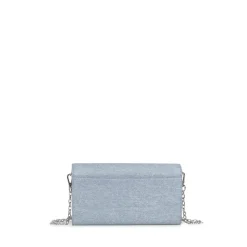 Le Felicia - Sac à main 2-en-1 en cuir vegan light denim