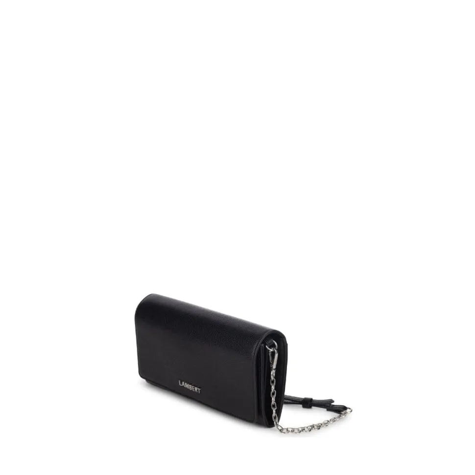 Le Felicia - Sac à main 2-en-1 en cuir vegan noir