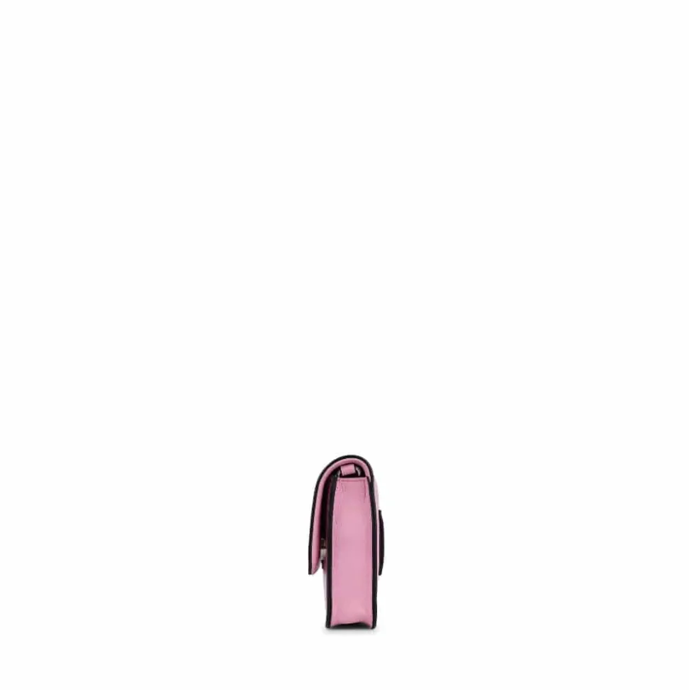 Le Gabrielle - Sac à main 3-en-1 en cuir vegan whisper pink