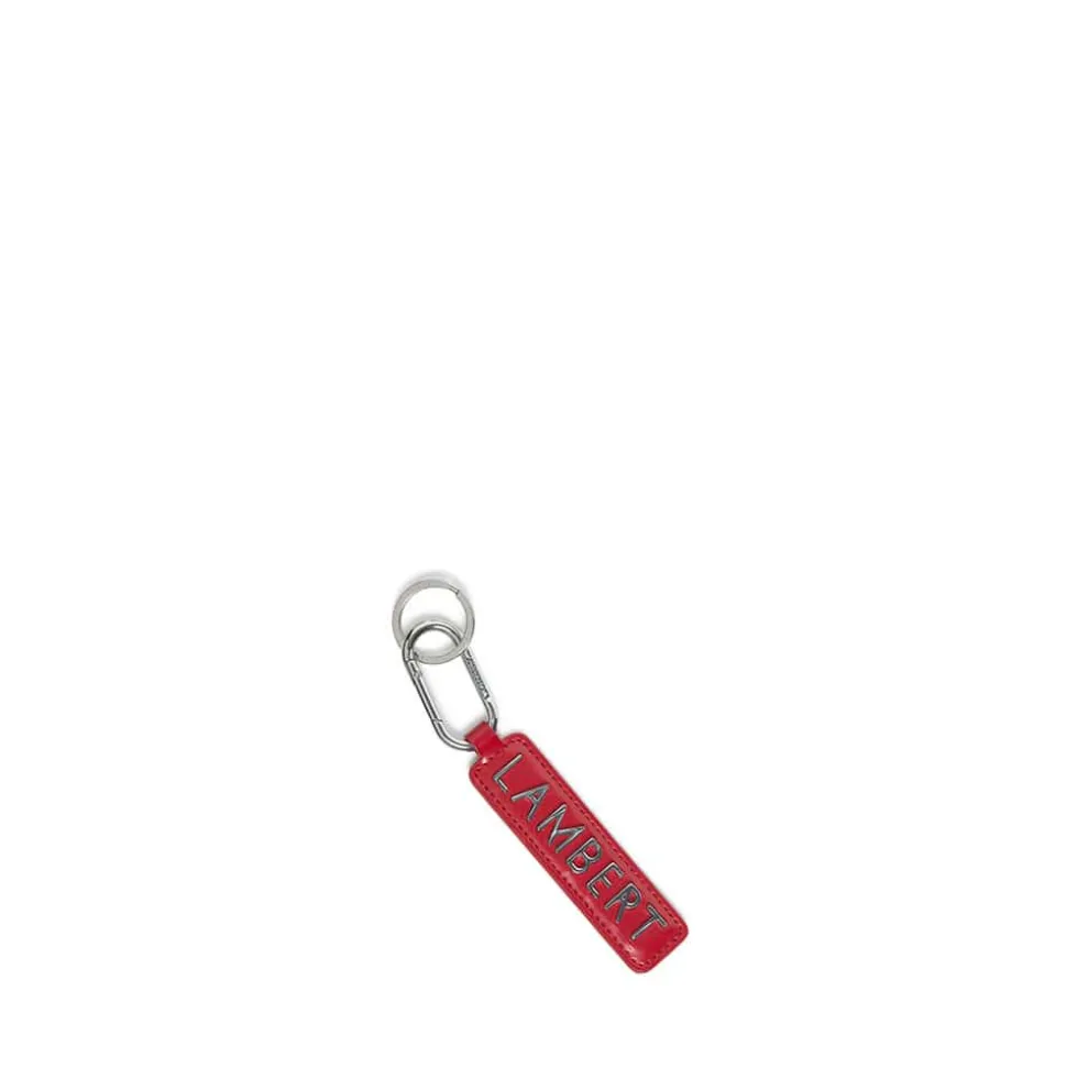 Le Gem - Porte-clés en cuir vegan ruby