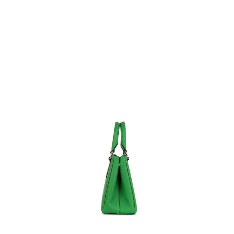 Le Gigi - Sac à main 2-en-1 en cuir vegan grass
