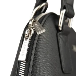 Le Heidi - Sac à main 2-en-1 en cuir vegan noir