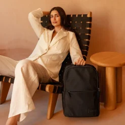 Le Hudson - Sac en nylon recyclé noir