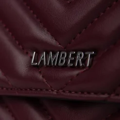 Le Jamie - Sac à main 2-en-1 en cuir vegan deep orchid