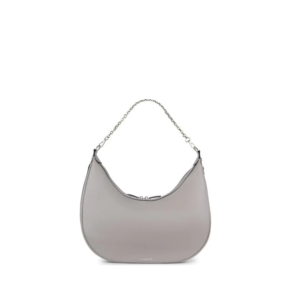 Le Jenny - Sac à main hobo en cuir vegan ash