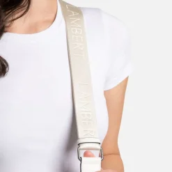 Le Jenny - Sac à main hobo en cuir vegan pearl