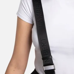 Le Jenny - Sac à main hobo en cuir vegan noir