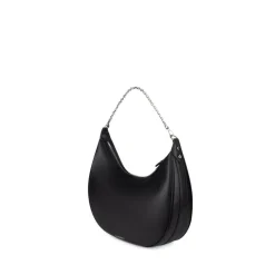 Le Jenny - Sac à main hobo en cuir vegan noir
