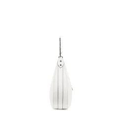 Le Jenny - Sac à main hobo en cuir vegan pearl