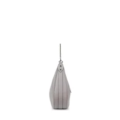 Le Jenny - Sac à main hobo en cuir vegan ash