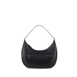 Le Jenny - Sac à main hobo en cuir vegan noir