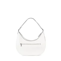 Le Jenny - Sac à main hobo en cuir vegan pearl