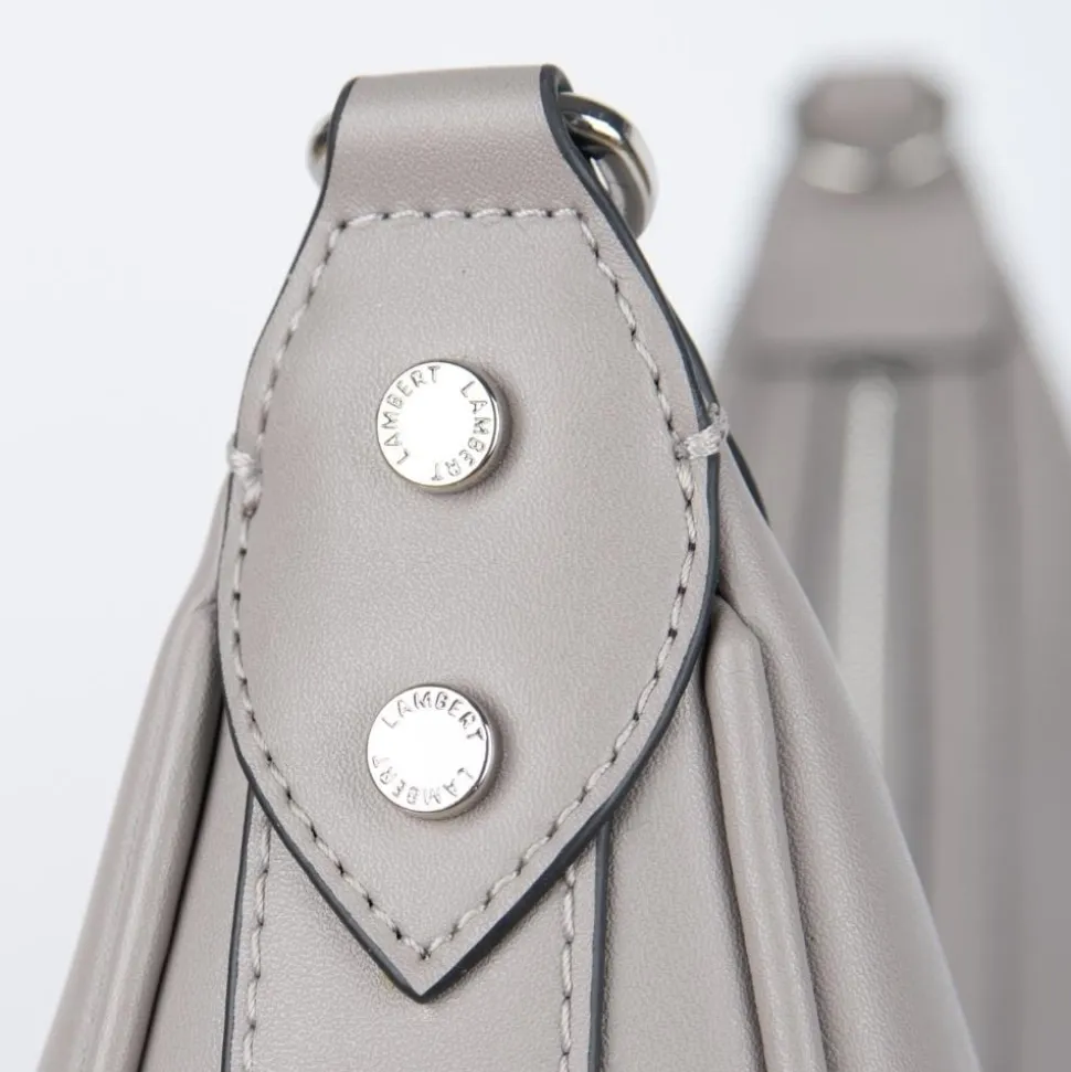 Le Jenny - Sac à main hobo en cuir vegan ash
