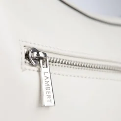 Le Jenny - Sac à main hobo en cuir vegan pearl
