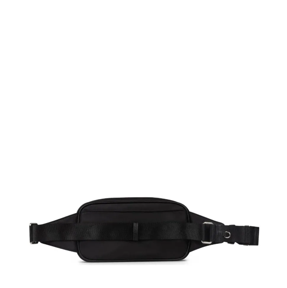 Le Jessie - Sac banane en nylon noir