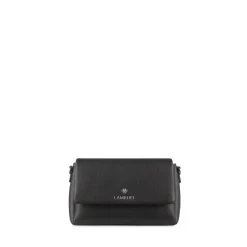 Le Judy - Sac à main bandoulière en cuir vegan noir recyclé