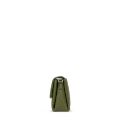 Le Judy - Sac à main bandoulière en cuir vegan olive