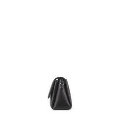 Le Judy - Sac à main bandoulière en cuir vegan noir recyclé