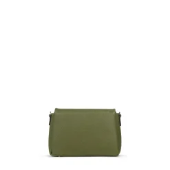 Le Judy - Sac à main bandoulière en cuir vegan olive