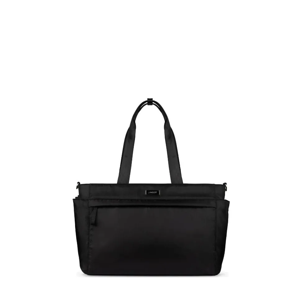 Le Julia - Sac à couches noir en nylon recyclé
