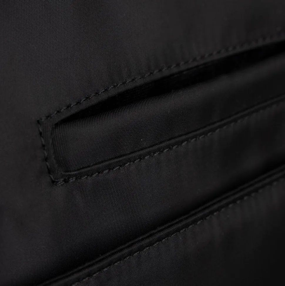 Le Julia - Sac à couches noir en nylon recyclé
