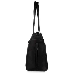 Le Julia - Sac à couches noir en nylon recyclé