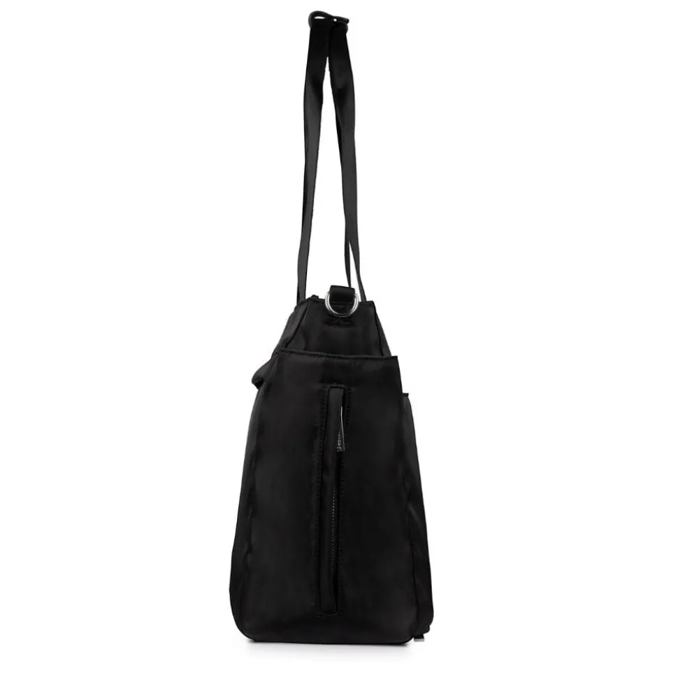 Le Julia - Sac à couches noir en nylon recyclé