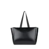 Le Kaia - Sac fourre-tout en cuir vegan noir recyclé
