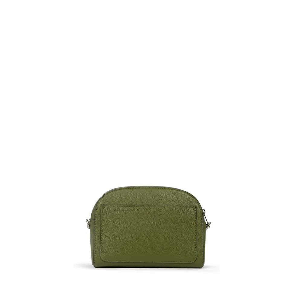 Le Kayla - Sac à main bandoulière en cuir vegan olive