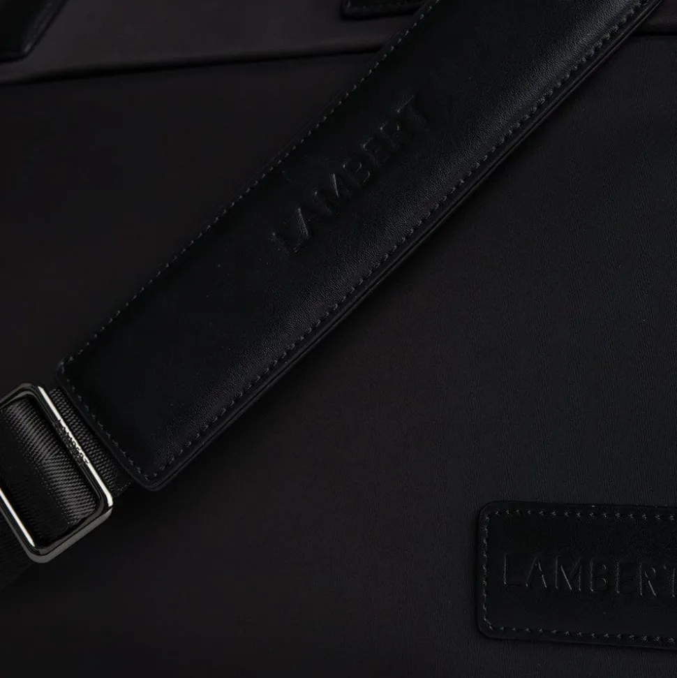 Le London - Petit sac de voyage en nylon recyclé noir