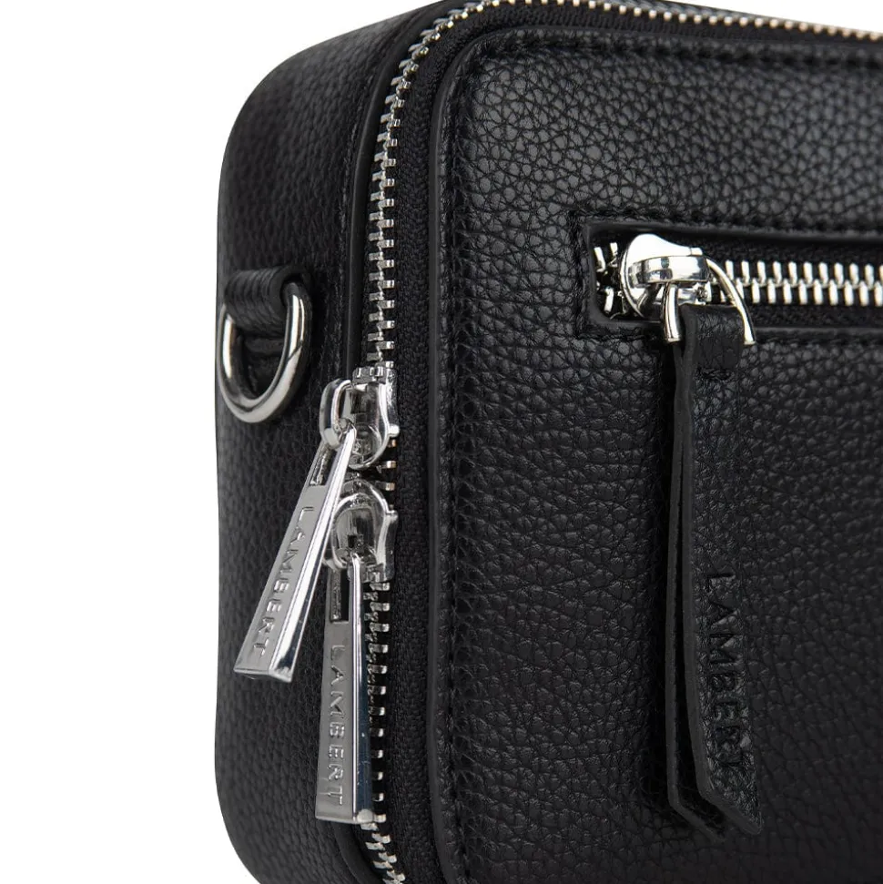 Le Madalyn - Sac à main 2-en-1 en cuir vegan noir