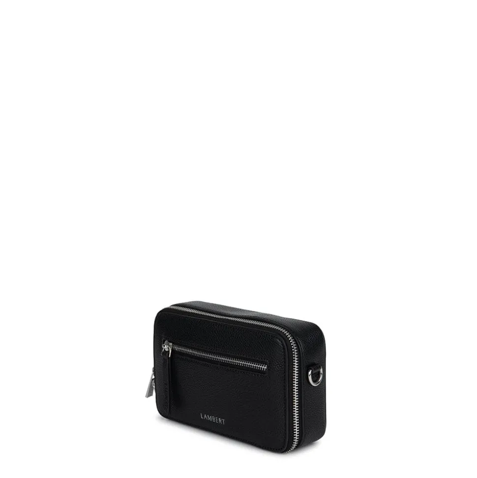 Le Madalyn - Sac à main 2-en-1 en cuir vegan noir