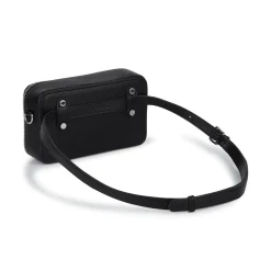 Le Madalyn - Sac à main 2-en-1 en cuir vegan noir