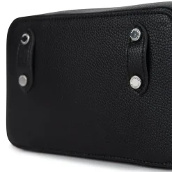 Le Madalyn - Sac à main 2-en-1 en cuir vegan noir