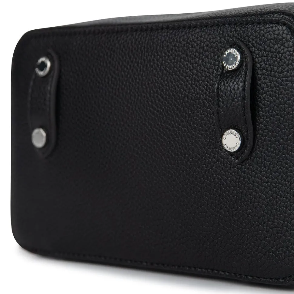 Le Madalyn - Sac à main 2-en-1 en cuir vegan noir