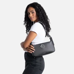 Le Madison - Sac à main en cuir vegan noir