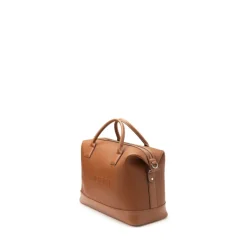 Le Mae - Petit sac de voyage en cuir vegan affogato