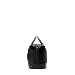 Le Mae - Petit sac de voyage en cuir vegan noir