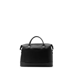 Le Mae - Petit sac de voyage en cuir vegan noir