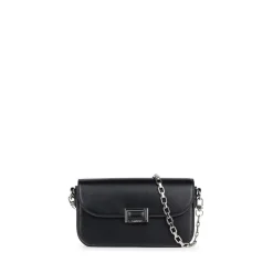 Le Maeve - Sac à main 2-en-1 en cuir vegan noir