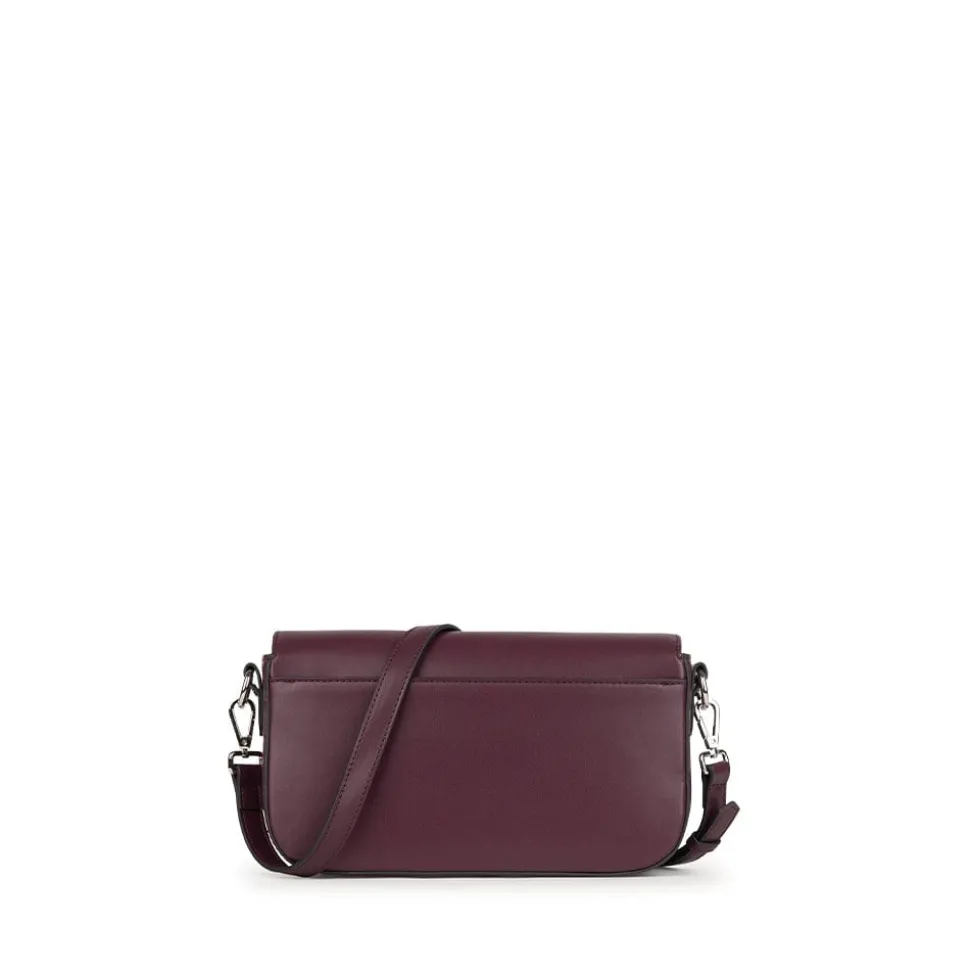 Le Maeve - Sac à main 2-en-1 en cuir vegan cabernet