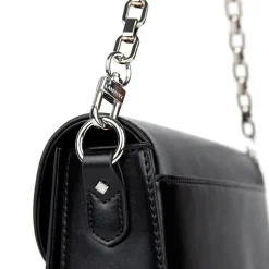Le Maeve - Sac à main 2-en-1 en cuir vegan noir