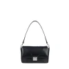 Le Mallow - Sac à main 2-en-1 en cuir vegan noir