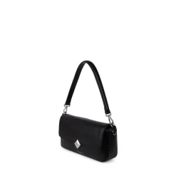 Le Mathilda - Sac à main 2-en-1 en cuir vegan noir