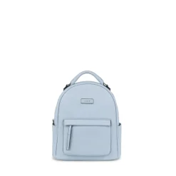 Le Maude - Sac à dos 3-en-1 en cuir vegan azure