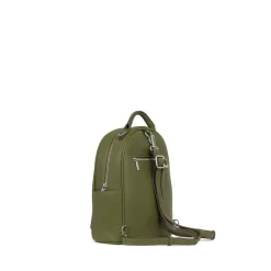Le Maude - Sac à dos 3-en-1 en cuir vegan olive
