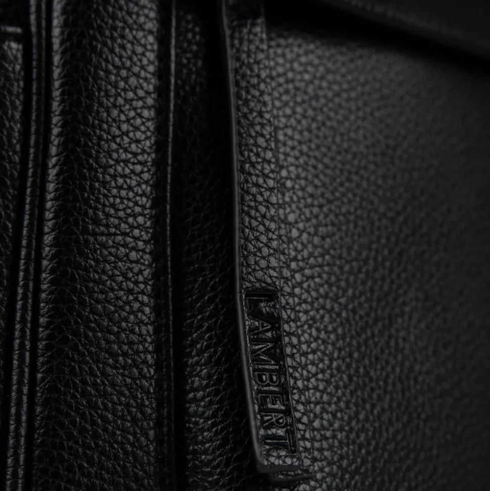 Le Maude - Sac à dos 3-en-1 en cuir vegan noir